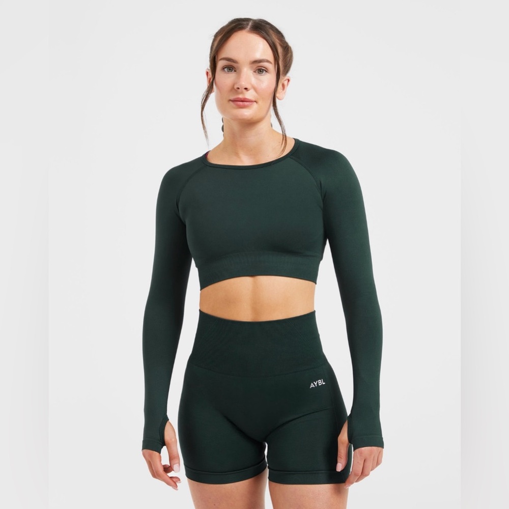 AYBL Empower seamless long sleeve crop top
